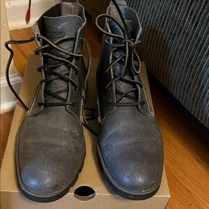 Men'Sperry Topsider Gray Leather Boots